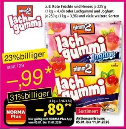 Norma nimm2 Lachgummi Angebot