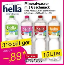 Norma hella Mineralwasser mit Geschmack Angebot