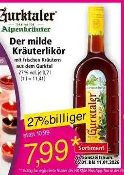 Norma Zurktaler Der Milde Alpenkräuter Angebot