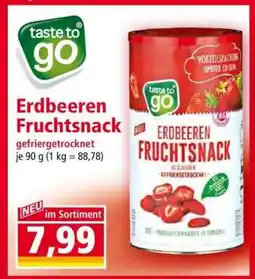 Norma Erdbeeren Fruchtsnack Angebot