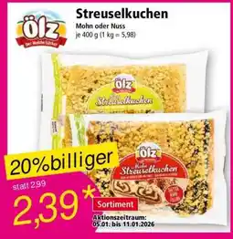Norma Streuselkuchen Angebot