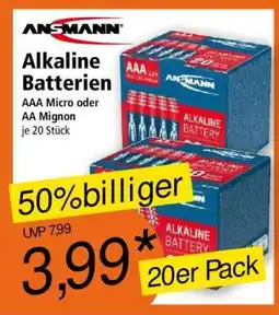 Norma Alkaline-Batterien Angebot