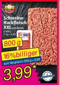 Norma Schweine- Hackfleisch XXL Angebot