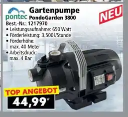 Norma Gartenpumpe PondoGarden 3800 Angebot