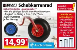 Norma Schubkarrenrad Angebot