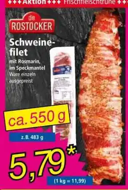 Norma Schweinefilet Angebot