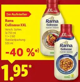 Lidl Rama Culinesse XXL Angebot