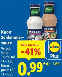 Lidl Knorr Schlemmersauce Angebot