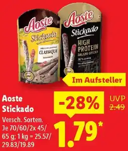 Lidl Aoste Stickado Angebot
