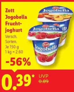 Lidl Zott Jogobella Fruchtjoghurt Angebot