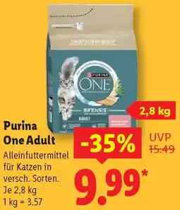 Lidl Purina One Adult Angebot