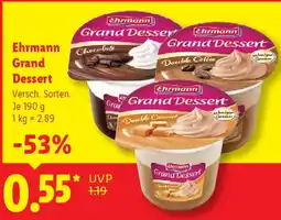 Lidl Ehrmann Grand Dessert Angebot