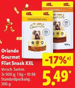 Lidl Orlando Gourmet Filet Snack XXL Angebot