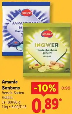 Lidl Amanie Bonbons Angebot