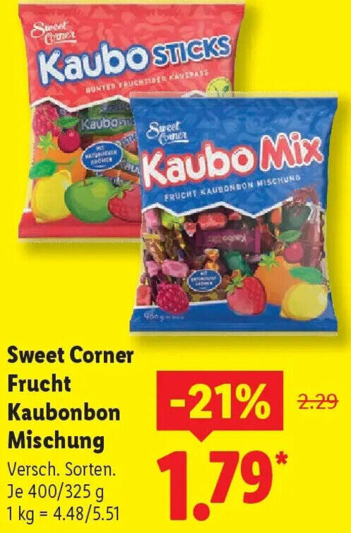 Bonbon Lidl Prix