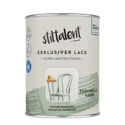 toom Baumarkt Stiltalent Lack 'portobello green' Extra-matt 0,5 l Angebot
