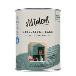 toom Baumarkt Stiltalent Lack 'sage green' Extra-matt 0,5 l Angebot