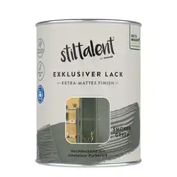 toom Baumarkt Stiltalent Lack 'smoked green' Extra-matt 0,5 l Angebot