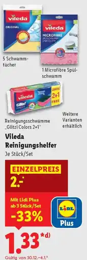 Lidl Vileda Reinigungshelfer Angebot