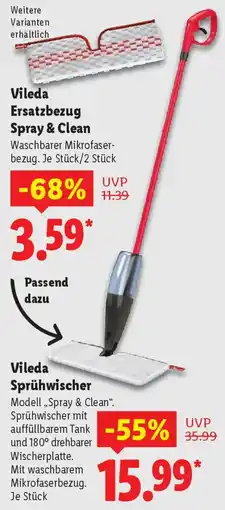 Lidl Vileda Sprühwischer Angebot
