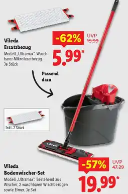 Lidl Vileda Bodenwischer-Set Angebot