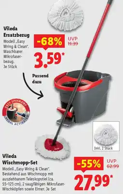 Lidl Vileda Wischmopp-Set Angebot