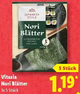 Lidl Vitasia Nori Blätter Angebot