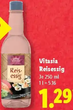 Lidl Vitasia Reisessig Angebot