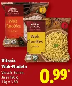 Lidl Vitasia Wok-Nudeln Angebot