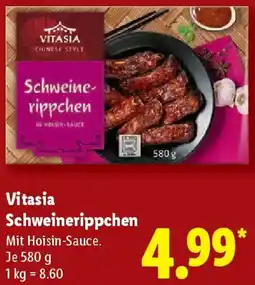 Lidl Vitasia Schweinerippchen Angebot