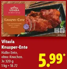 Lidl Vitasia Knusper-Ente Angebot