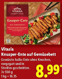 Lidl Vitasia Knusper-Ente auf Gemüsebett Angebot