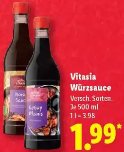 Lidl Vitasia Würzsauce Angebot