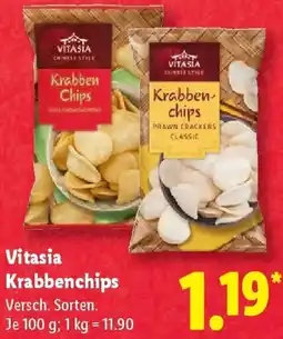 Lidl Vitasia Krabbenchips Angebot