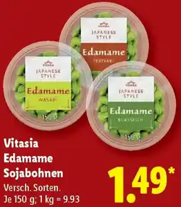 Lidl Vitasia Edamame Sojabohnen Angebot