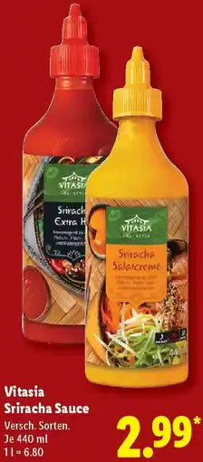 Lidl Vitasia Sriracha Sauce Angebot