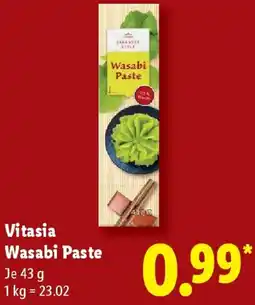 Lidl Vitasia Wasabi Paste Angebot