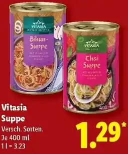 Lidl Vitasia Suppe Angebot