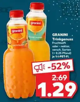 Kaufland Granini Trinkgenuss Angebot