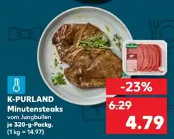 Kaufland K-PURLAND Minutensteaks Angebot