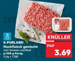 Kaufland K-PURLAND Hackfleisch gemischt Angebot