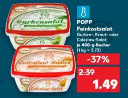 Kaufland popp Feinkostsalat Angebot
