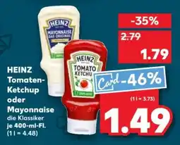 Kaufland HEINZ Tomaten-Ketchup oder Mayonnaise Angebot