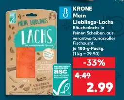 Kaufland Krone Mein Lieblings Lachs Angebot
