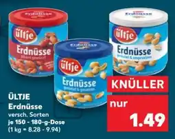 Kaufland ÜLTJE Erdnüsse Angebot