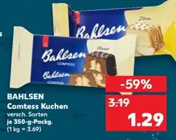 Kaufland Bahlsen Comtess Kuchen Angebot