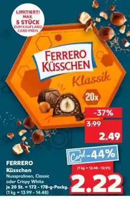 Kaufland Ferrero Küsschen Angebot