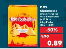 Kaufland P:OS Glückskekse Angebot