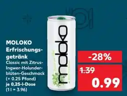 Kaufland MOLOKO Erfrischungsgetränk Angebot