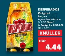 Kaufland Desperados Original Angebot